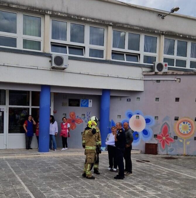 Vježba spašavanja u slučaju požara